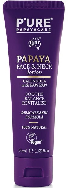 P’ure Papayacare Face & Neck Lotion 50ml