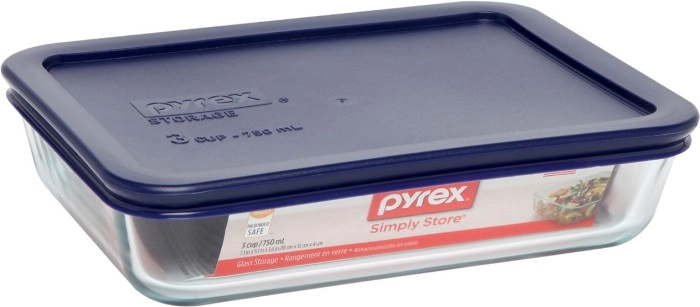 Pyrex Simply Store 3 Cup Rectangle Storage Dish