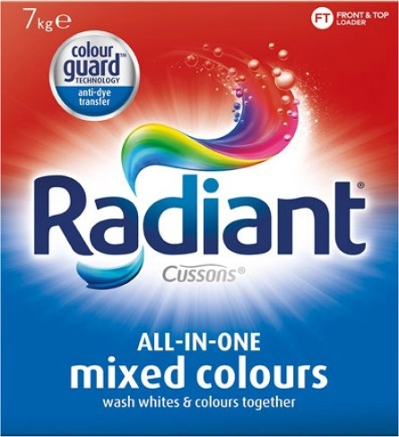 Radiant Laundry Powder 7kg - Mixed Colour