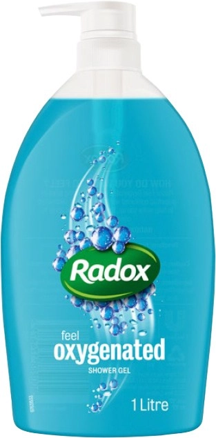 Radox Feel Oxygenated Shower Gel 1-Litre