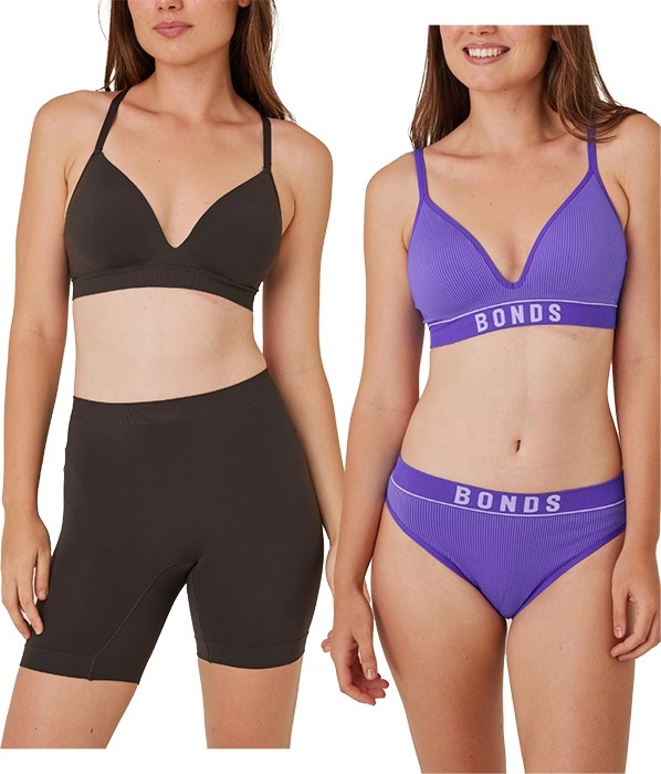 Selected Bonds Womens Bras and Briefs