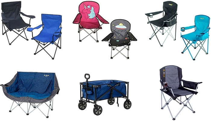 Selected Camping Chairs and Beach Carts