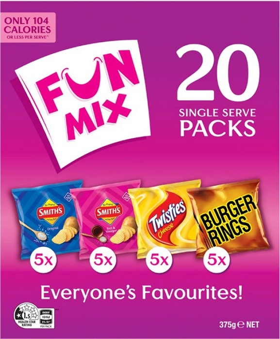 Smith’s 20-Pack Fun Multipack 375g