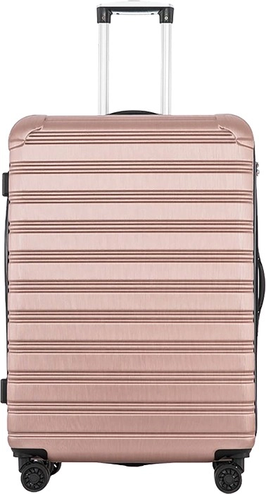 +Swiss Budapest Hard Large Luggage- Rose Gold