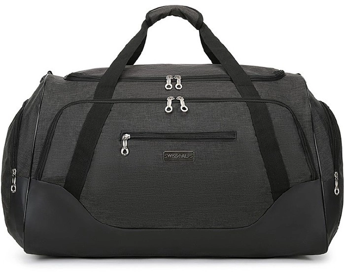 Swiss+Alps Executive Duffle- Black