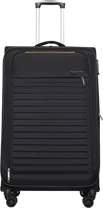 Swiss+Alps Munich Large Luggage - Black