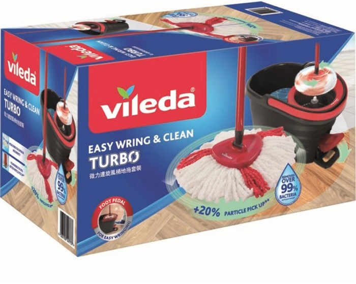 Vileda Easy Wring & Clean Spin Mop & Bucket Set