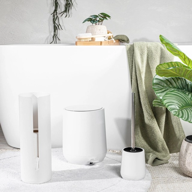 Denver White Bathroom Accessories by Habitat