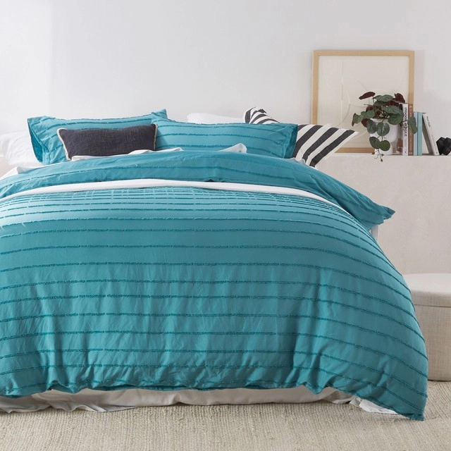 Ledger Quilt Cover Set by Essentials