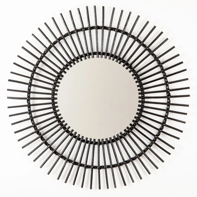 Mayra Rattan Mirror by M.U.S.E.