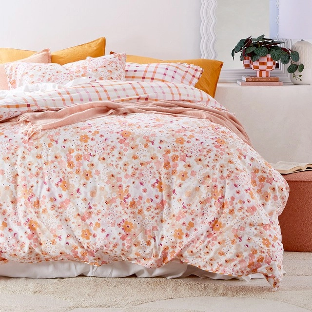 Milani Floral Quilt Cover Set by Habitat