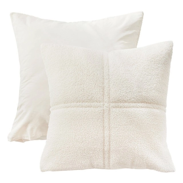 Bodhi Fleece European Pillowcase by Habitat