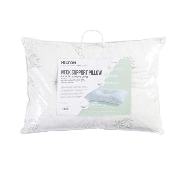 Comfort Science Latex Neck Support Standard Pillow by Hilton