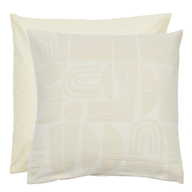 Hattie Geo European Pillowcase by Habitat