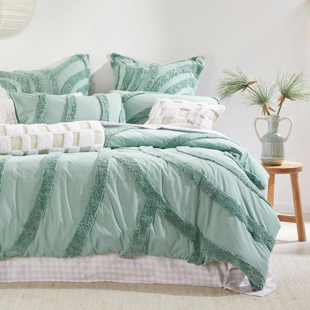 Kirby Tufted Quilt Cover Set by Habitat