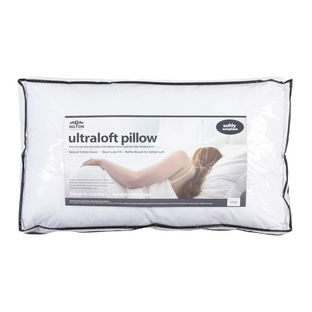 Ultra Loft Microfibre Soft Pillow by Hilton