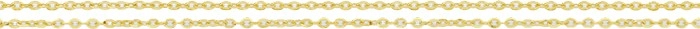 9ct Gold 19cm Double Strand Mirror Diamond-Cut Cable Bracelet