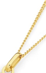 9ct Gold 45cm Fine Curb Chain