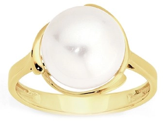 9ct Gold Cultured Freshwater Pearl Ring