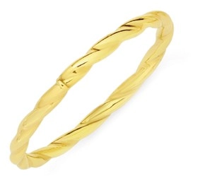 9ct Gold Twist Stacker Ring