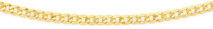 9ct Gold 50cm Solid Curb Chain