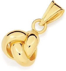 9ct Gold Knot Pendant