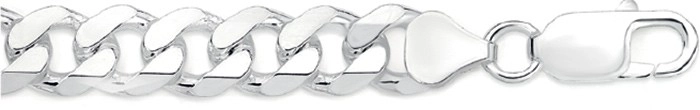 Sterling Silver Men's Curb Bracelet