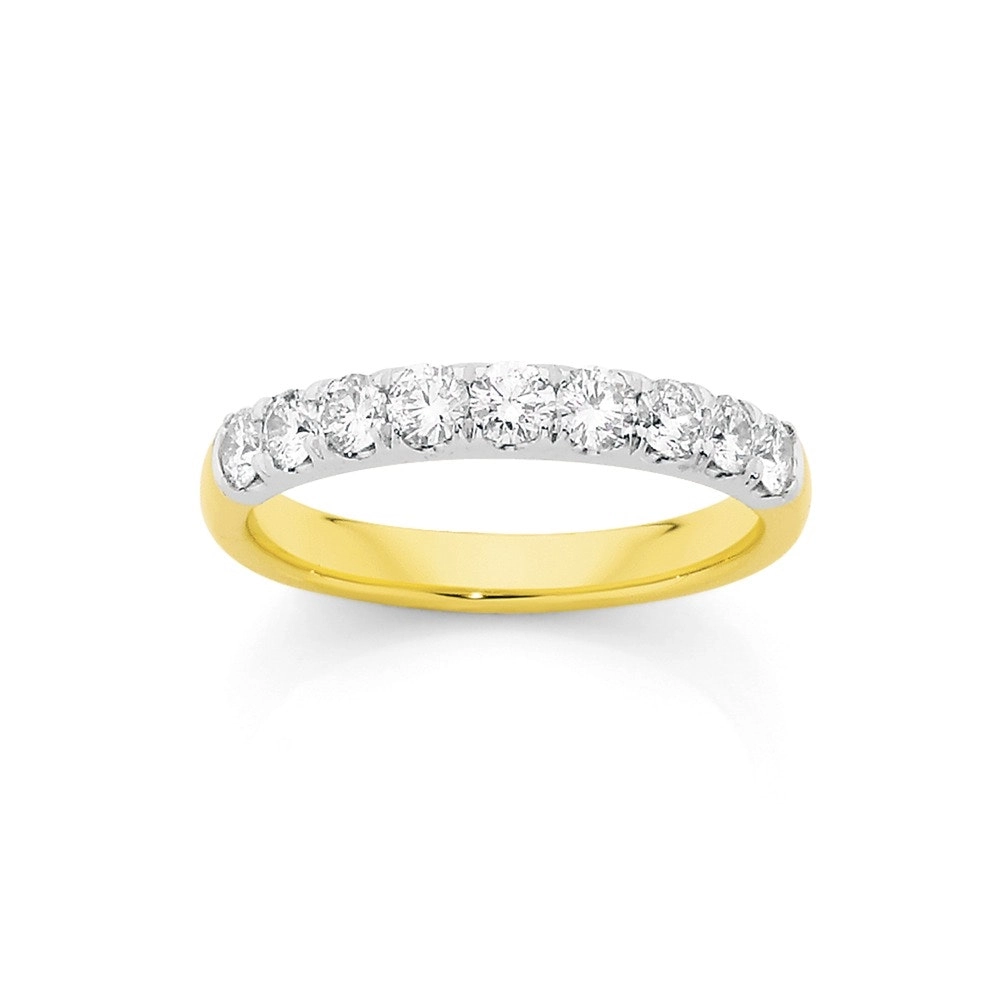 18ct Gold Diamond Anniversary Band