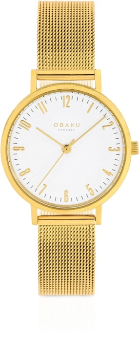 Obaku Brink Lille - Gold Ladies Watch