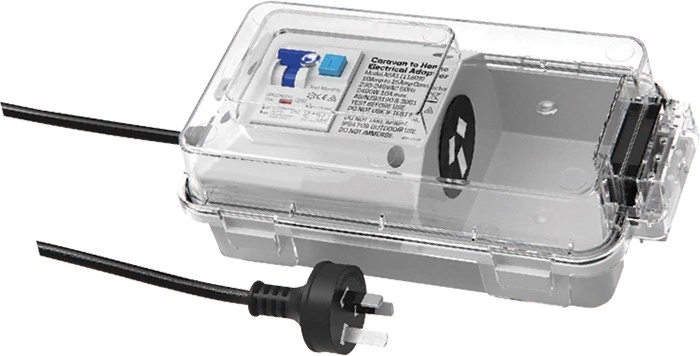 Ampfibian Ampsafe 10-15A Caravan Power Adaptor