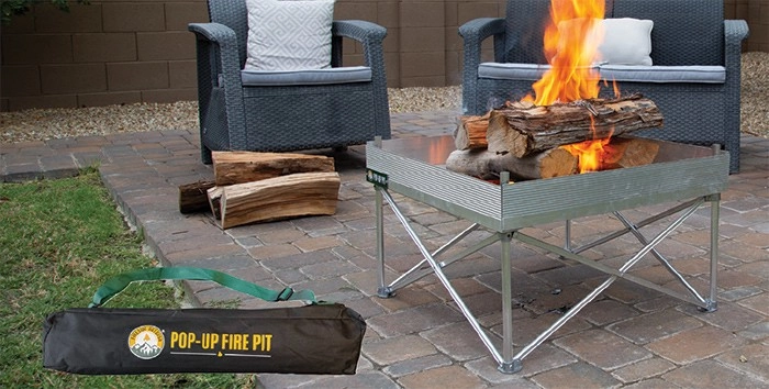 Fireside Portable Popup Fire Pit