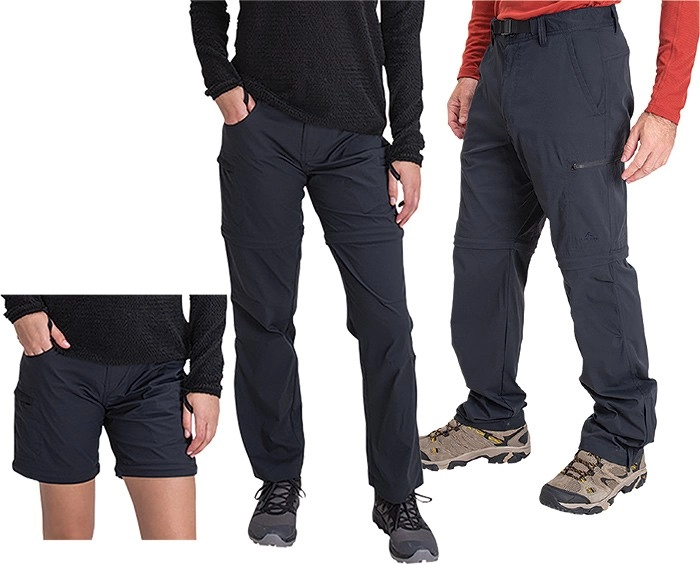 Mens & Womens Macpac Rockover Convertible Pants