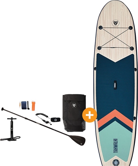 Tahwalhi Inflatable Stand-Up Paddle Board Pack - Coral Shores