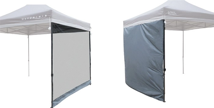 Wanderer Solid or Mesh 3m Gazebo Walls