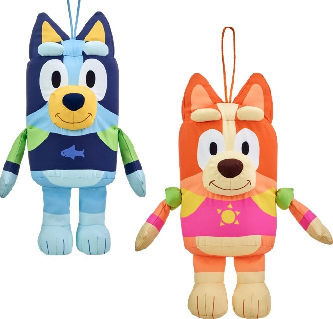 Bluey Bluey & Bingo Bath Time Plush - Assorted