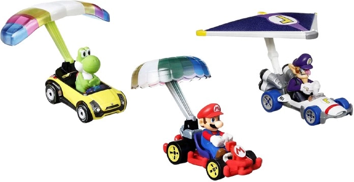 Hot Wheels Kart Glider 3 Pack