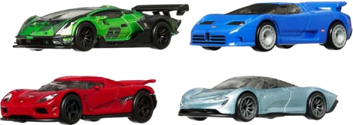 Hot Wheels Premium Car Culture Exotic Envy 5-Pack