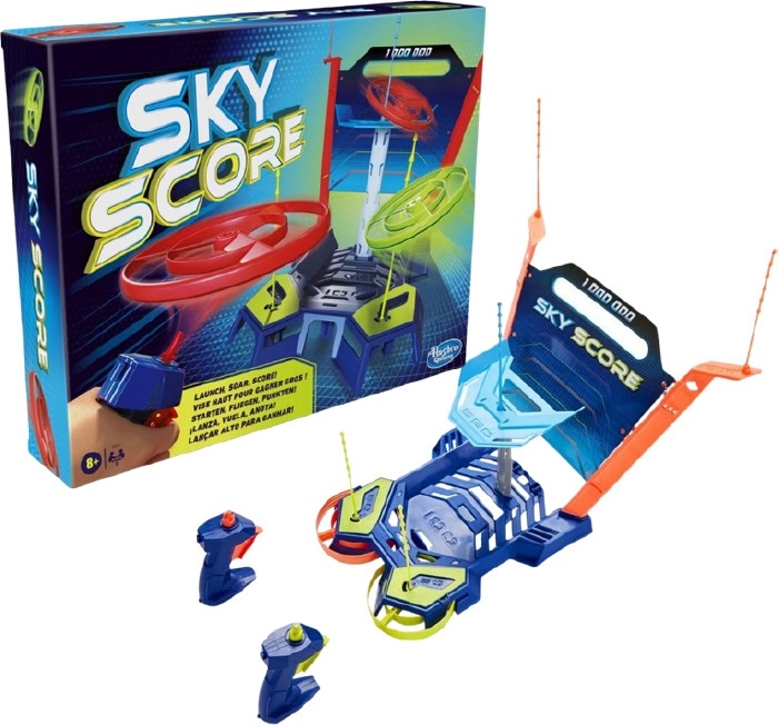 Sky Score Game Launch & Score Game with Spinners