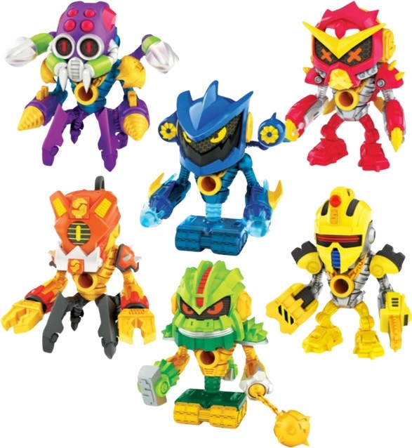 Treasure X Robots Gold Armoured Robots S9 - Assorted