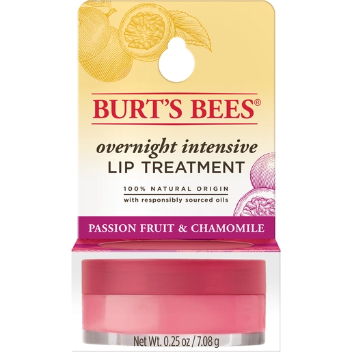 Burts Bees Passionfruit & Chamomile Overnight Lip Treatment 7.08g