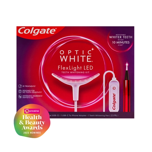 Colgate Optic White FlexLight LED Whitening Kit & Whitening Pen