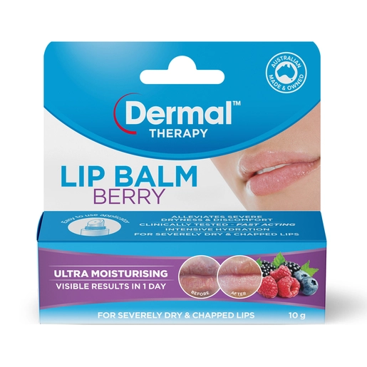 Dermal Therapy Lip Balm Berry 10 g