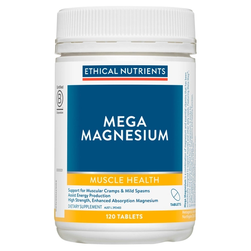 Ethical Nutrients Mega Magnesium 120 tablets