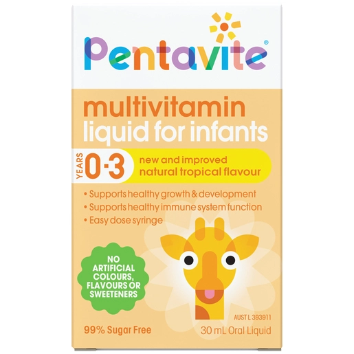 Penta-vite Multivitamin Liquid for Infants 30ml