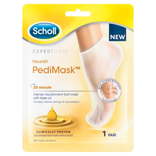 Scholl ExpertCare Nourish PediMask 1Pair