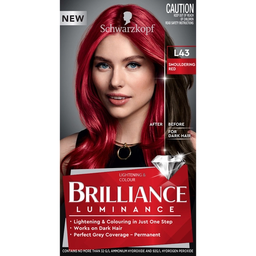 Schwarzkopf Brilliance L43 Smouldering Red 1 kit