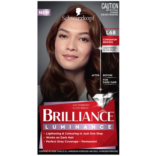 Schwarzkopf Brilliance L68 Cinnamon Brown 1 pack