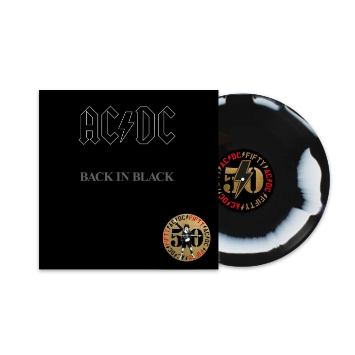 Back In Black (JB Hi-Fi AU Black & White Coloured Vinyl)