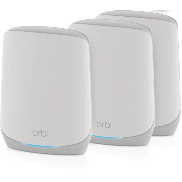 NETGEAR Orbi RBK763S AX5400 Tri-Band Mesh Wi-Fi 6 System (3 Pack)