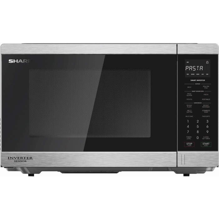 Sharp R395EST 1200W 34L Inverter Microwave (S/Steel)